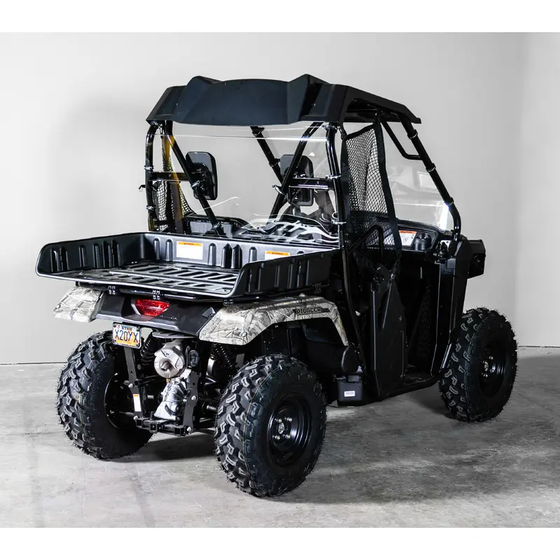 TERRARIDER HONDA PIONEER 500 BACK UTV WINDSHIELD - STANDARD 3/16