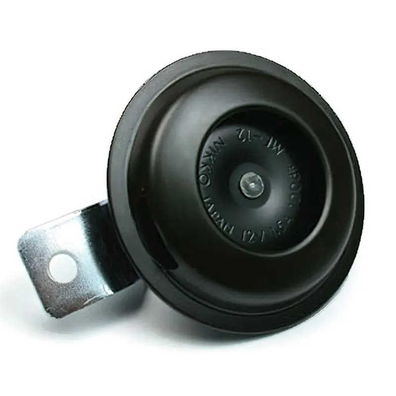 Horn Nikko MB/MF 12v Black Japan also use H12V Horn (HMF12)