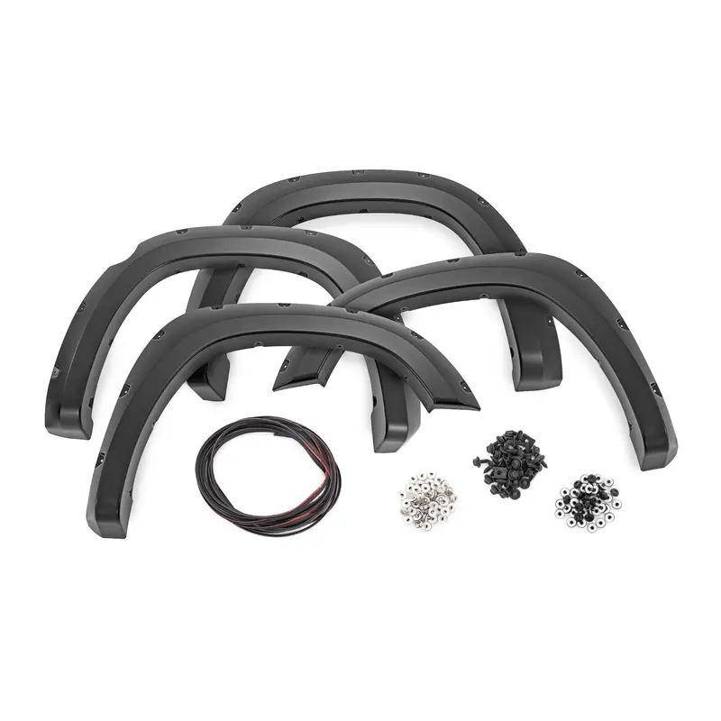 Pocket Fender Flares | PAF Silver | Ram 1500 2WD/4WD (2019-2024) | F-D10914A-PAF