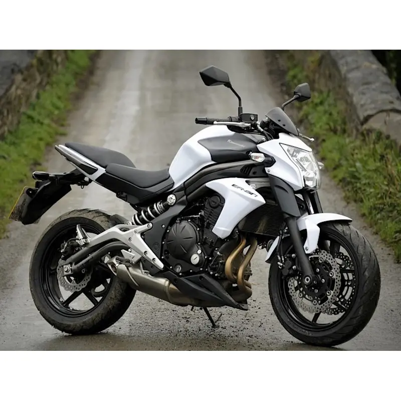 Amotopart 2012-2016 Kawasaki ER-6N White Fairing Kit