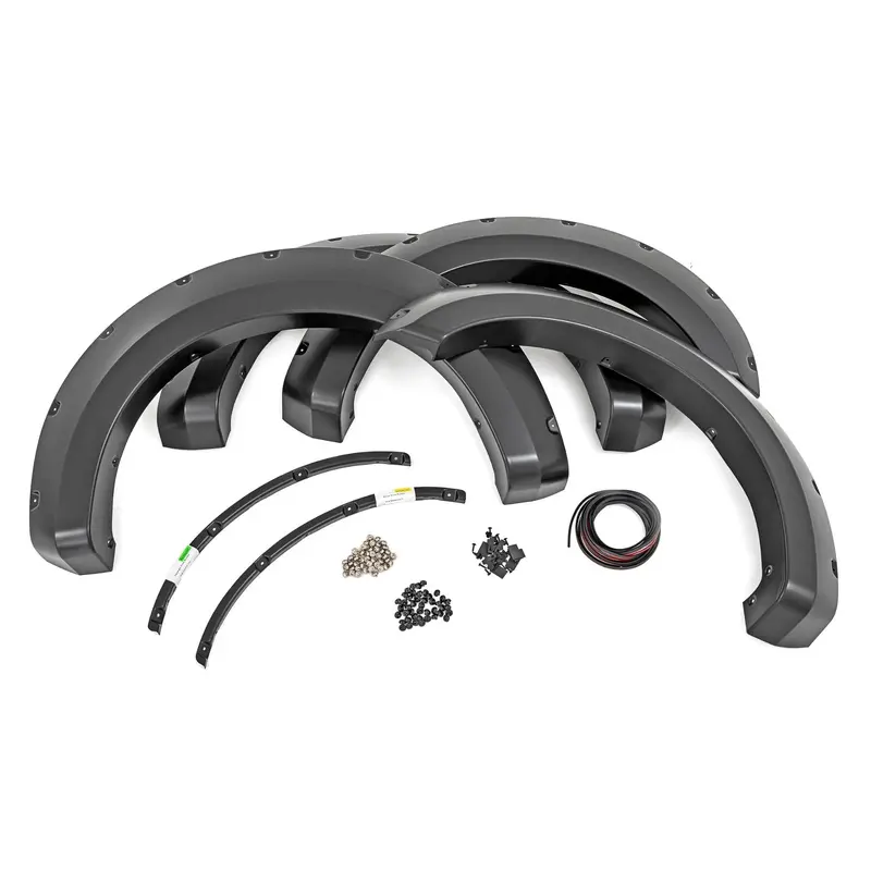 Pocket Fender Flares | YZ Oxford White | Ford F-250/F-350 Super Duty (17-22) | F-F21112-YZ