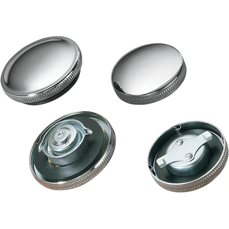 DRAG SPECIALTIES Gas Cap - Non-Vented - Chrome 03-0027-BC222