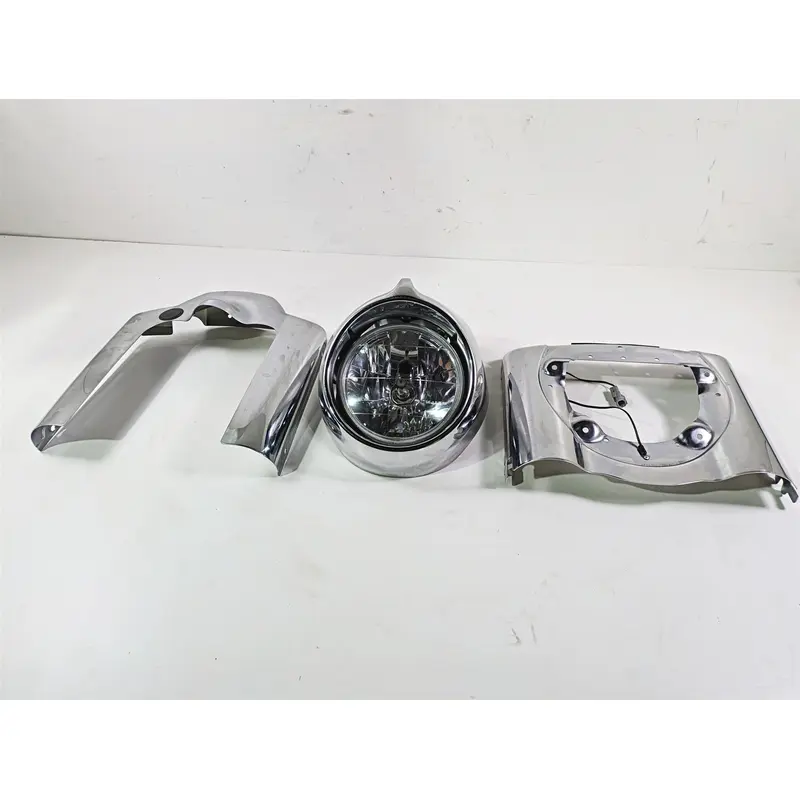 2016 Indian Chief Classic Headlight Head Lamp + Nacelle Cover Set 5632830