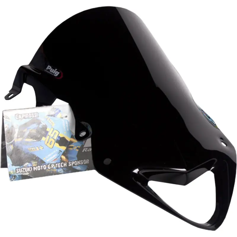 PUIG WINDSCREEN RACING BLACK 5205N