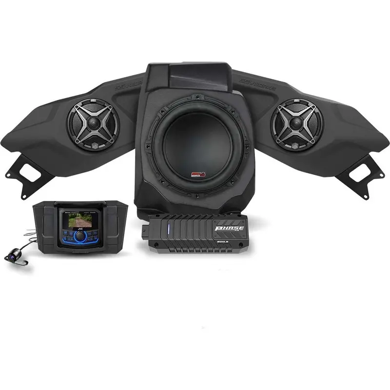 Polaris RZR Pro / Turbo R 3-Speaker Audio System with Head Unit