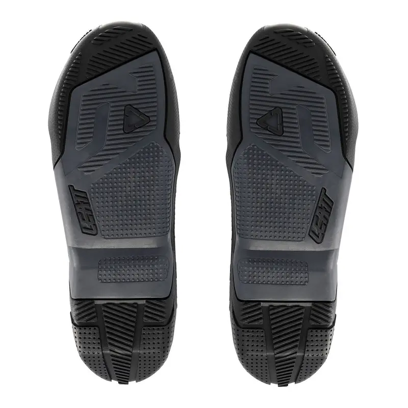 LEATT BOOT OUTER SOLE 4.5/5.5 US7 PAIR BLACK/GREY