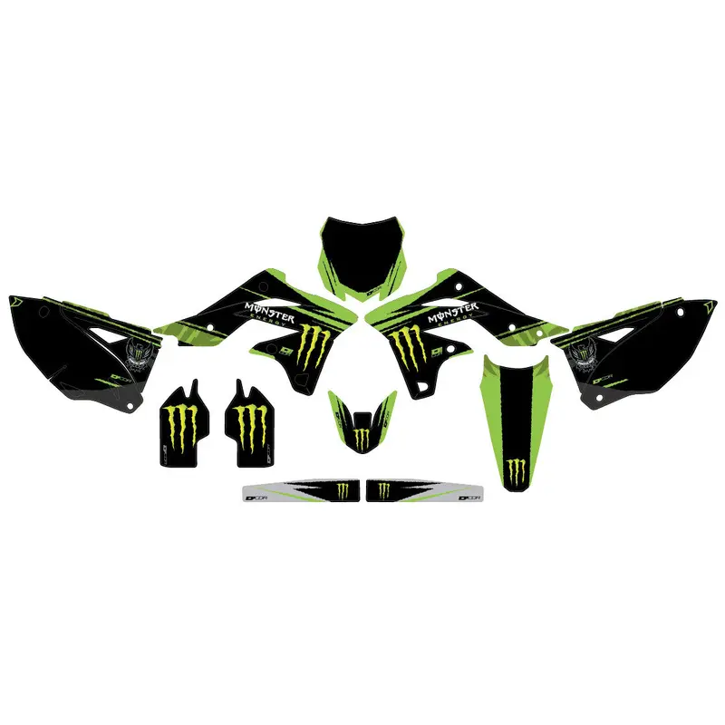 D'COR MONSTER ENERGY KXF 250 '13-16 COMPLETE GRAPHIC KIT 20-20-228