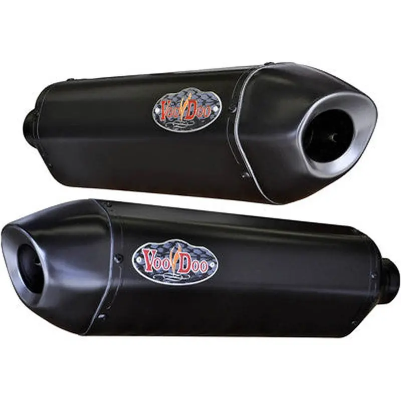 VOODOO PEFORMANCE SLIP-ON KAW BLACK DUAL ZX14R VPEZX14L2B