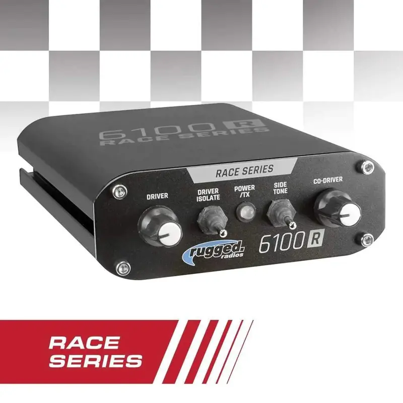RRP6100 PRO Race Series 2 Person Intercom by Rugged Radios