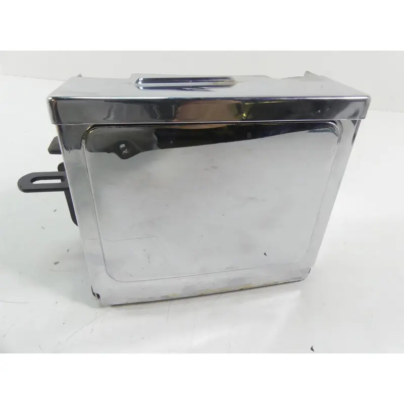 2005 Harley FXDWGI Dyna Wide Glide Right Battery Tray & Chrome Cover 66375-97