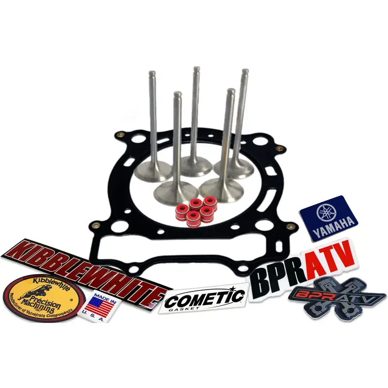 YFZ450R 09-25 YZ450F 06-09 Kibblewhite Valve Kit Intake Exhaust Cometic MLS 98mm