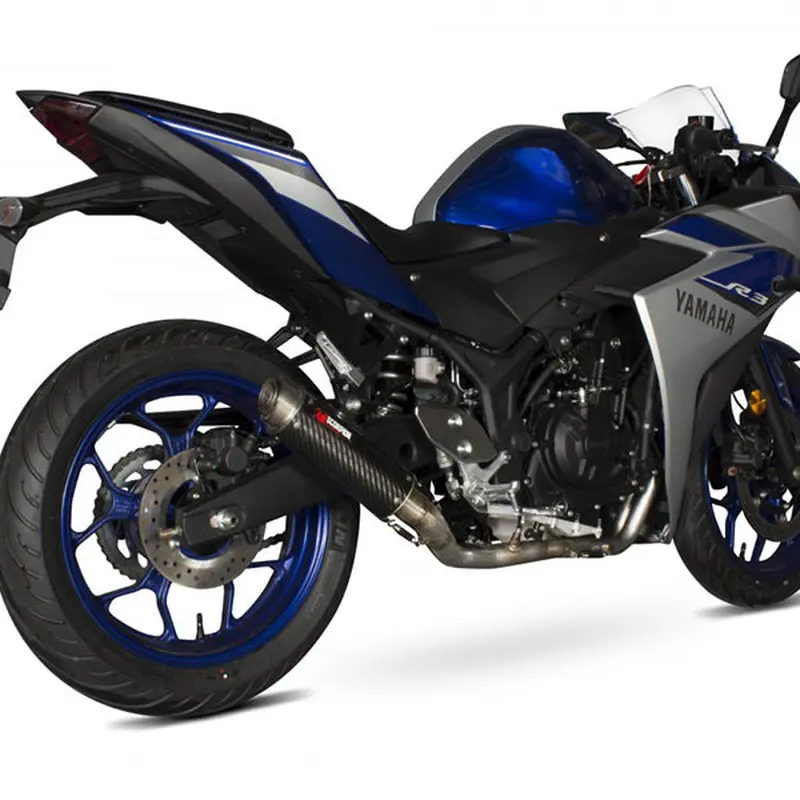 Yamaha YZF R3 / R25 14-16 RP1-GP Full Sys Carbon Fibre (YA1001SYSCEM)