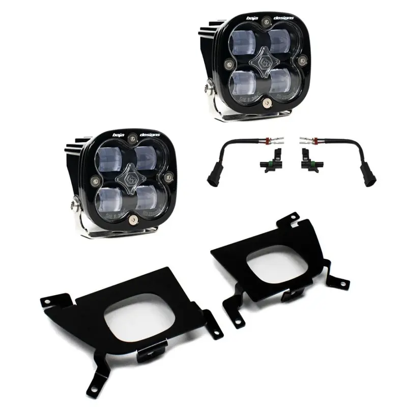 Baja Designs Fog Pocket Light Kit Squadron Series SAE Pattern Clear Lens 447528