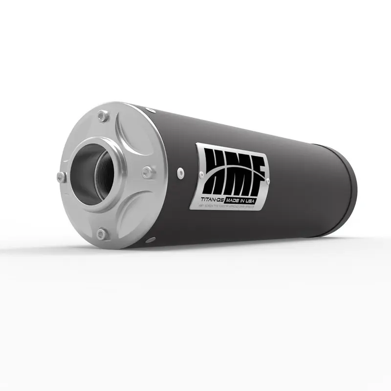 HMF Muffler Kawasaki KRX 1000 20-25 Gun Metal Titan-QS Slip On Exhaust