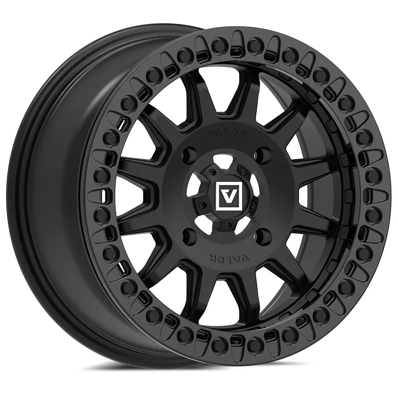 V09 BEADLOCK FLOW FORM 15X7 +40 4X137 SATIN BLACK