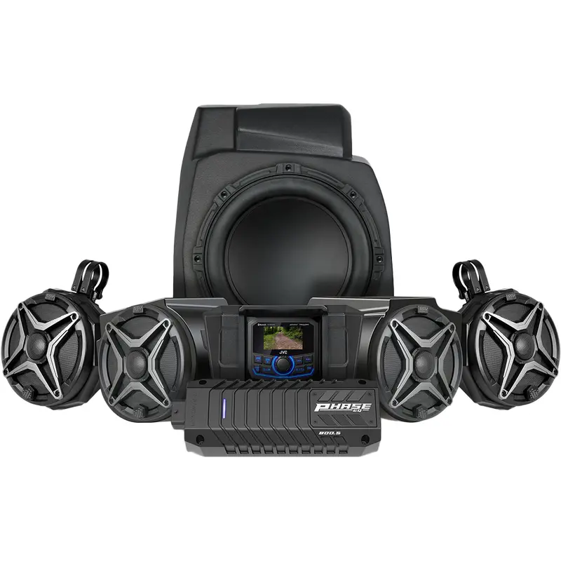 5 Speaker Kit W/ Jvc Controller