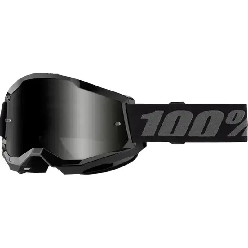 100% Goggles Strata 2 Svart Tonad lins
