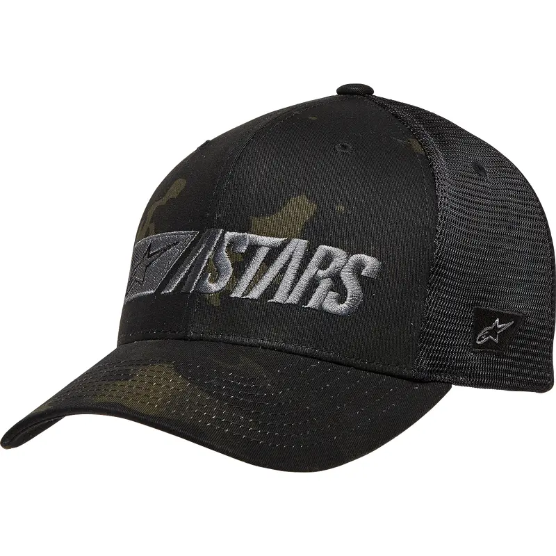 ALPINESTARS Reblaze Multicamo Hat - Military Black - One Size 1232-81020-10