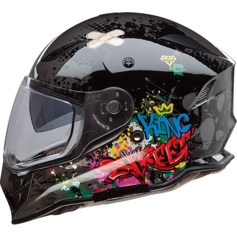 Z1R Nemesis Helmet - Distro - Gray - 2XL 0101-17862