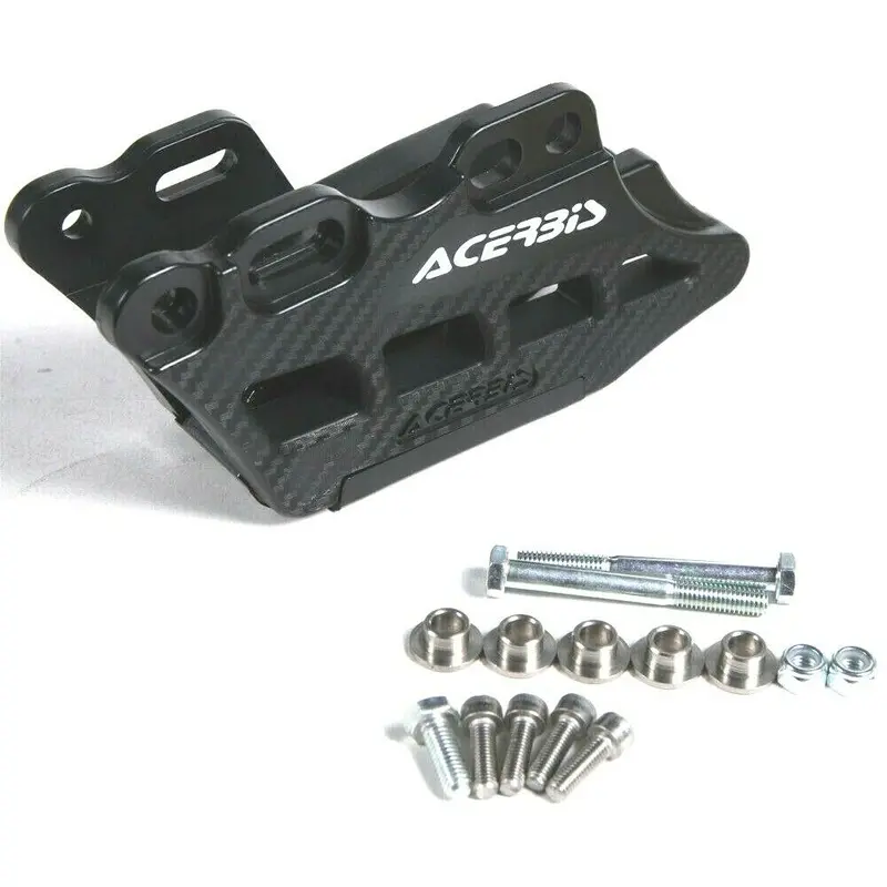 Acerbis 2410960001 BLACK Chain Guide 2.0 fits 2007-20 Honda CRF250/CRF450 R/RX/X