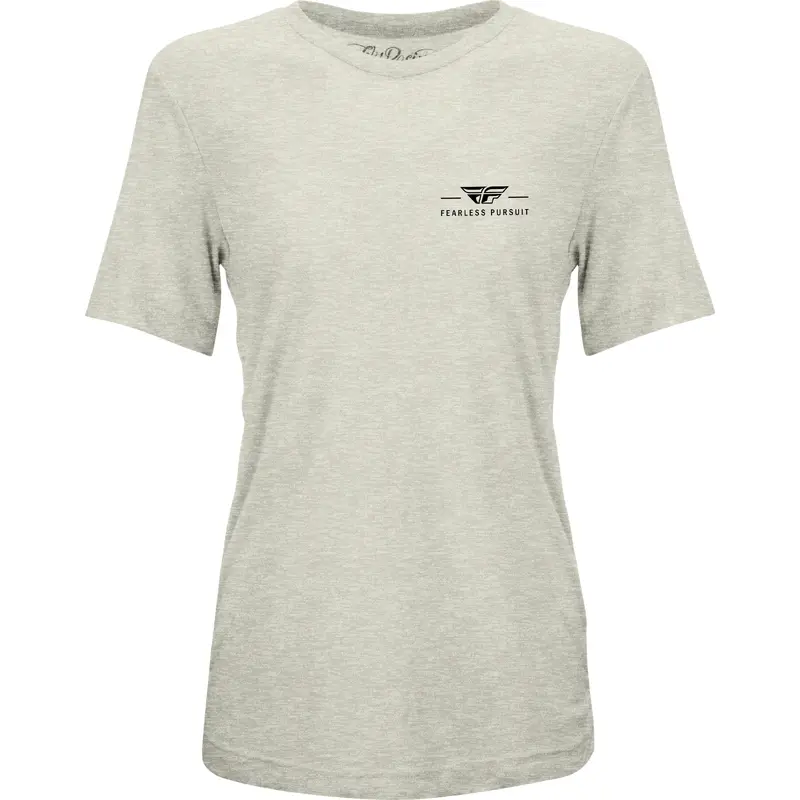 Women's Fly Motto Tee Cream Xl
