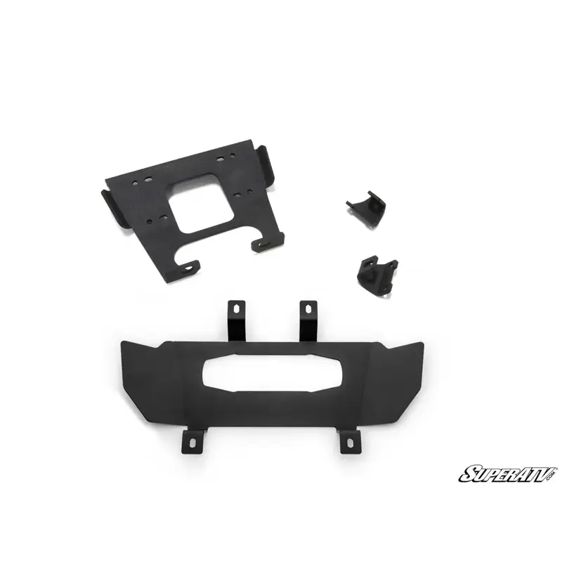 POLARIS RZR XP 1000/TURBO WINCH MOUNT PLATE, SUPERATV WM-P-RZR1K-00