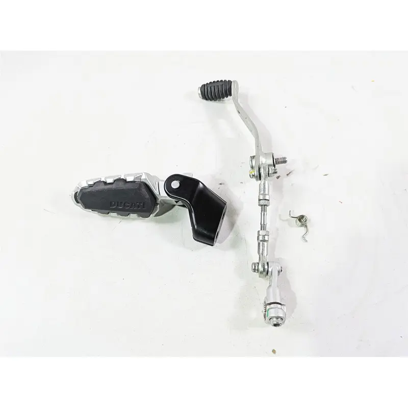 2022 Ducati Scrambler Desert Sled Left Front Foot Peg Mount & Shifter 82433661A