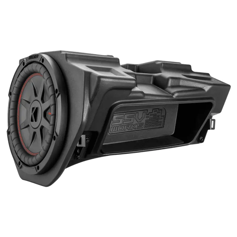 Polaris RZR Kicker 10in Subwoofer Plug-&-Play Kit for Ride Command (2014-2018)