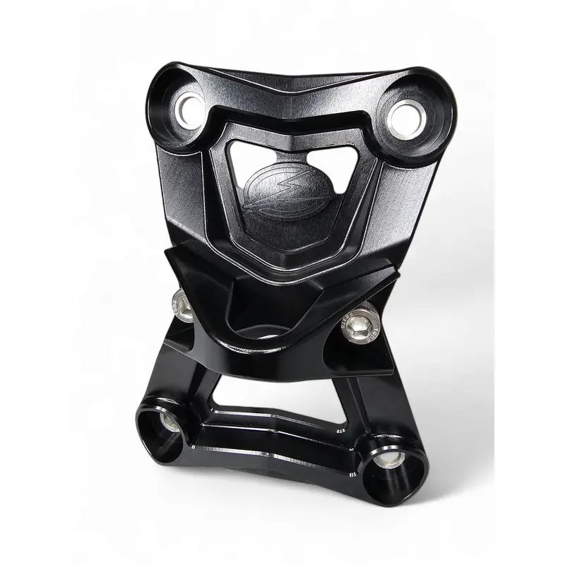 2022-2024 Polaris RZR Turbo R/Pro R Radius Rod Plate with Tow Hook Black