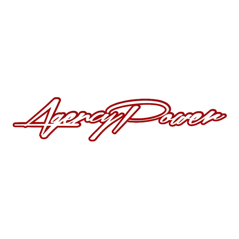 Agency Power Vented Engine Cover Gloss Black | White Polaris RZR XP 1000 | XP Turbo