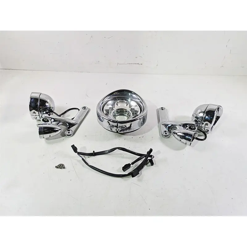 2011 Harley Touring FLHTCUSE CVO E-Glide Front Spot Head Light Blinkers 69560-06
