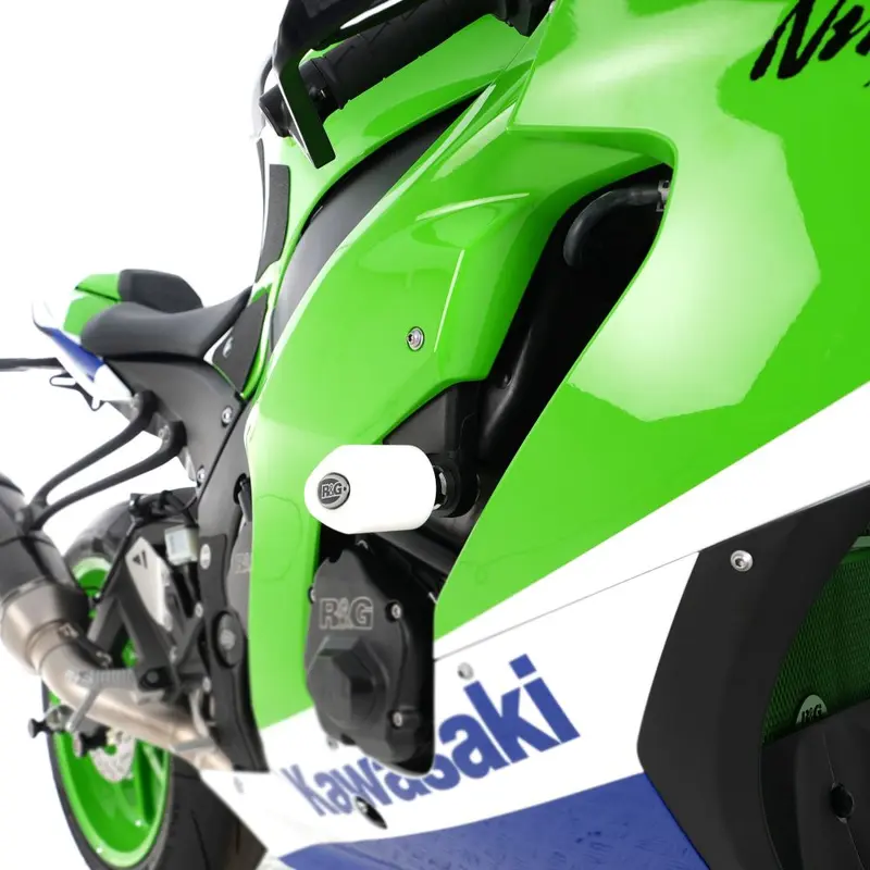 R&G Racing Black Crash Protectors For 2011-2024 Kawasaki Ninja ZX10R ZX1000