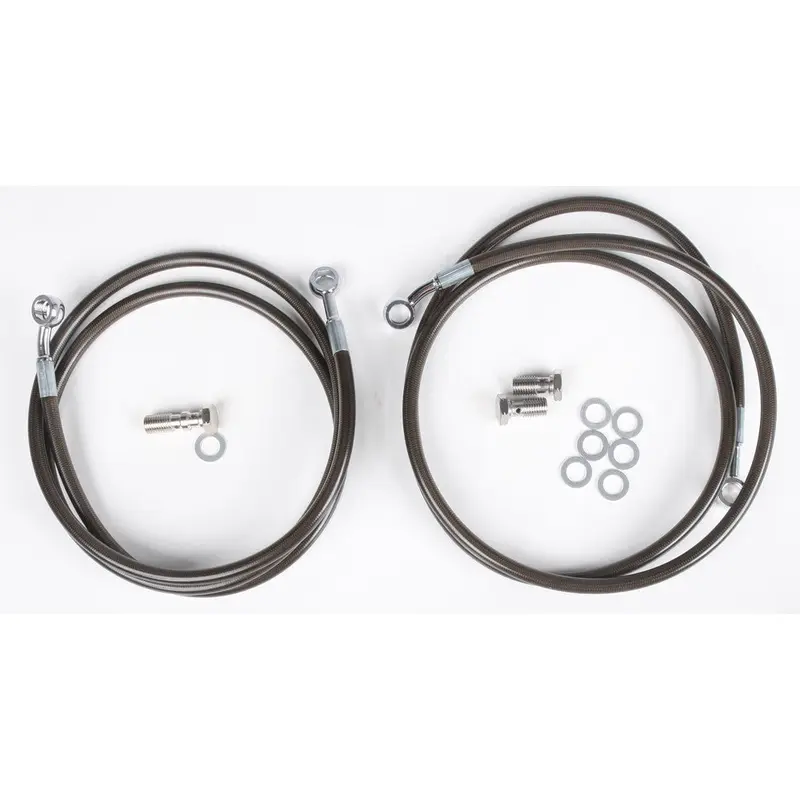 STREAMLINE BRAKELINE FRT 2-LINE SUZ SMK+2 Z400-2F-2SMOKE