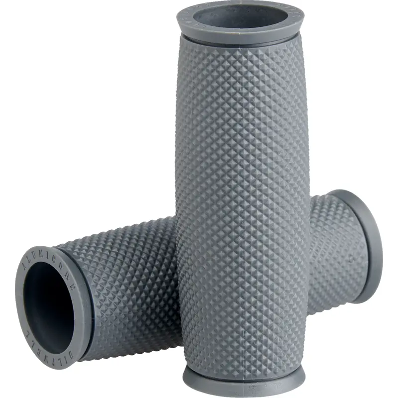 BILTWELL Replacement Alumicore Grip Sleeves - 1" - Recoil - Gray 6707-0501