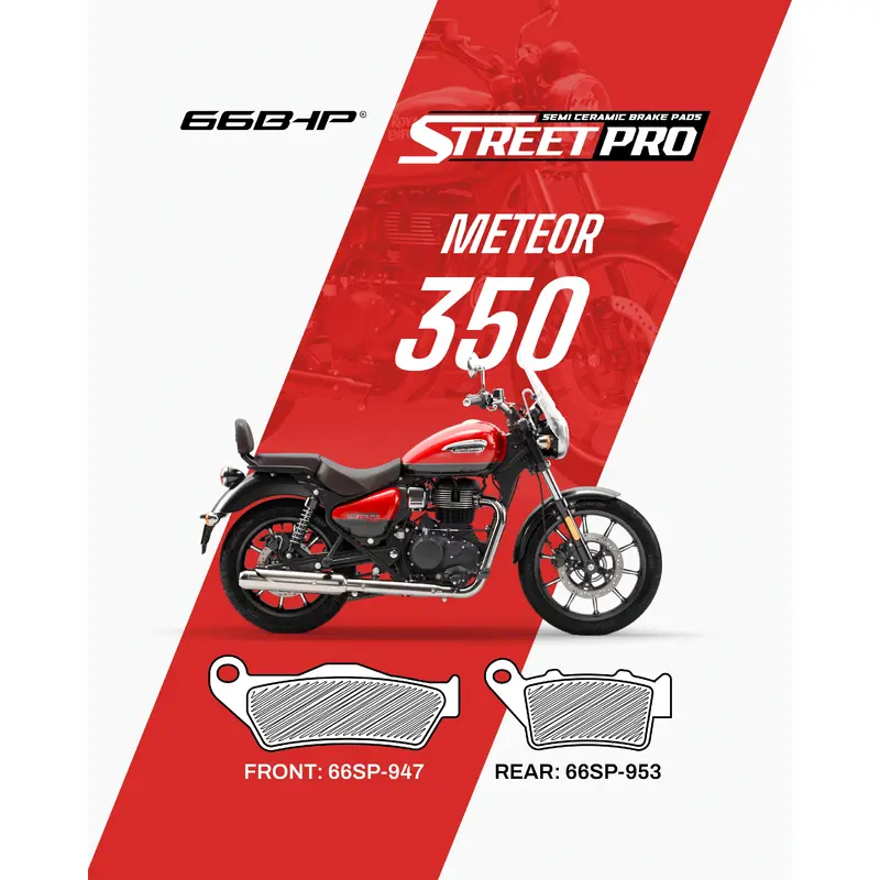 Royal Enfield Meteor 350 Street Pro Semi Ceramic Brake Pads