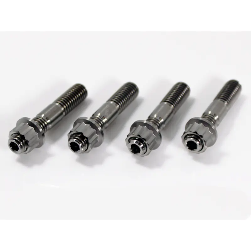 Yamaha Raptor 700 BPRATV Heavy Duty TITANIUM Exhaust Head Pipe Studs Bolt & Nuts