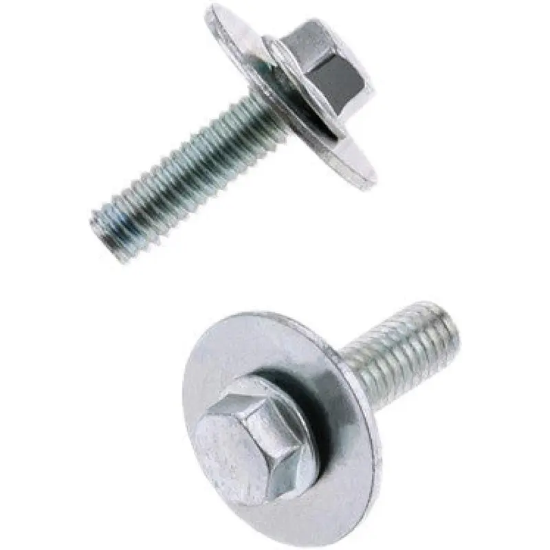 Bolt 8Mm Hex Head Flange Bolt 6X1.0X20Mm W/16Mm Washer 10/Pk | 024-11626
