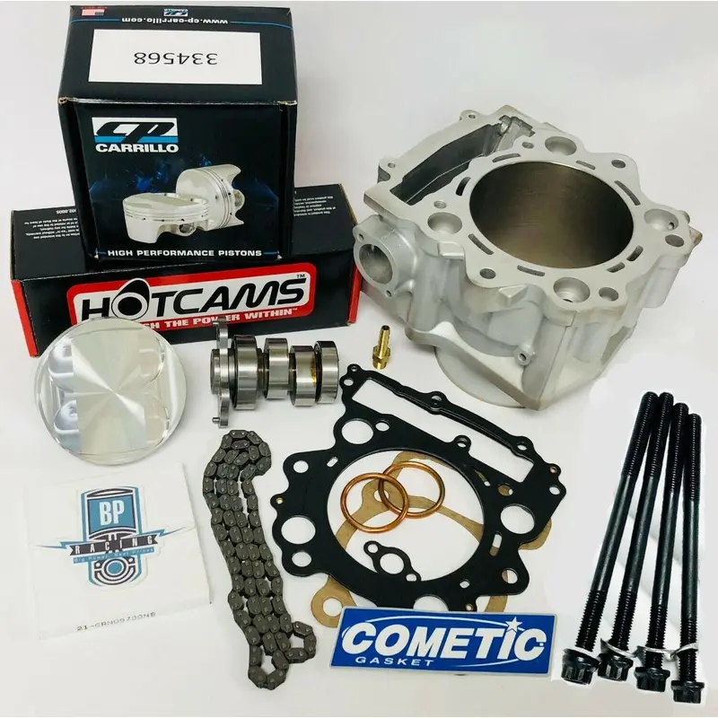 06-08 Raptor 700 Stock Bore Cylinder Stage 1 Hotcam 102mm Top End Rebuild Kit