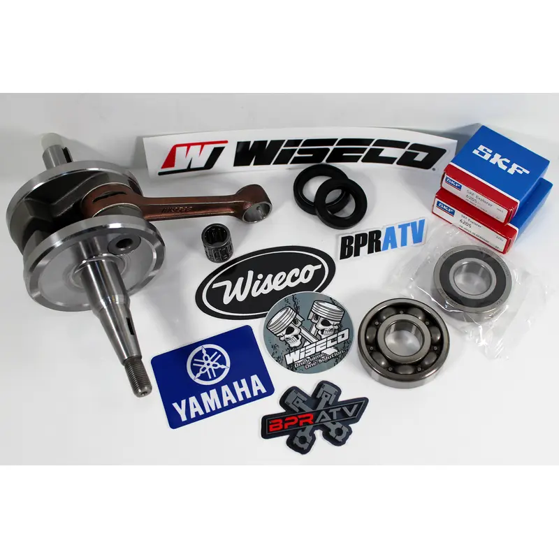 Yamaha Blaster 200 Wiseco Crankshaft Kit SKF Crank Bearings Seals HD Rebuild Kit