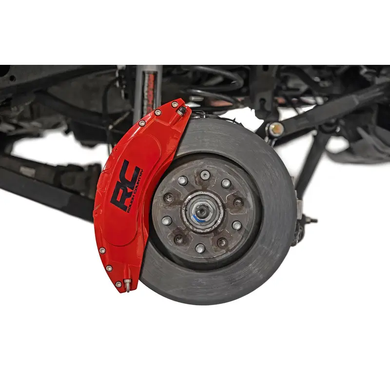 Caliper Covers |  Rear | Red | Jeep Wrangler JK/Wrangler Unlimited (07-18) | 711402