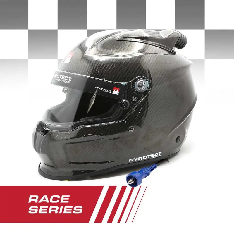PYROTECT RACE PRO AIRFLOW MID FORCED AIR 3K CARBON SA2020 WIRED OFFROAD (LARGE)