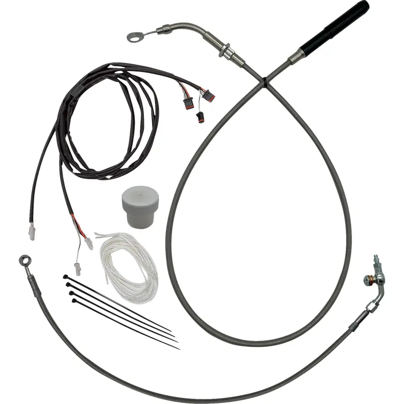 FAT BAGGERS INC. EZ Install Kit - +6" - '21-'23 FLTR - Braided 119916