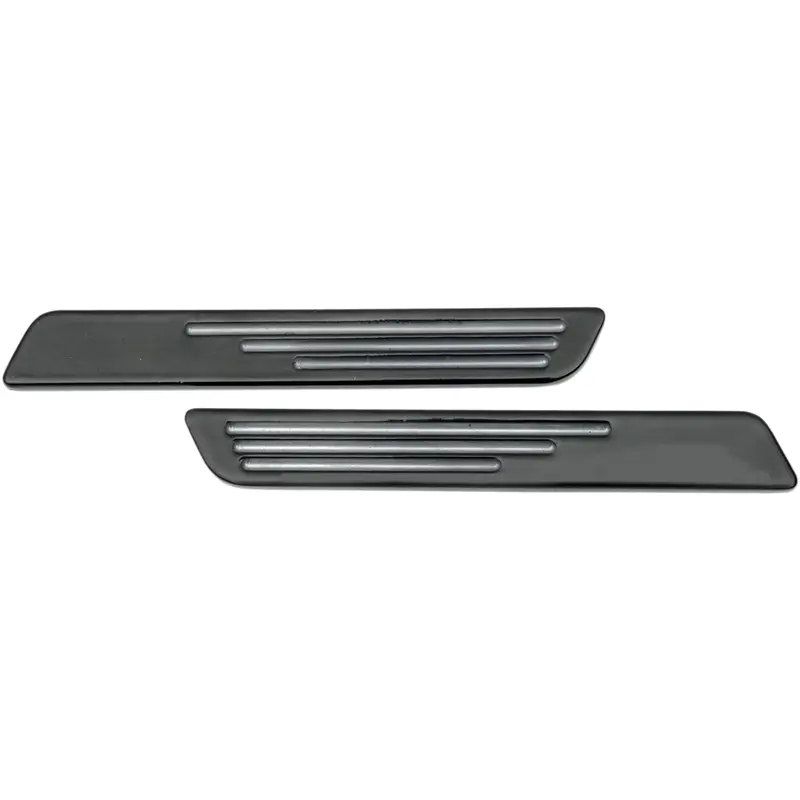 DRAG SPECIALTIES Saddlebag Latch Insert - Black - FLT/FLH '99-'13 3501-0761