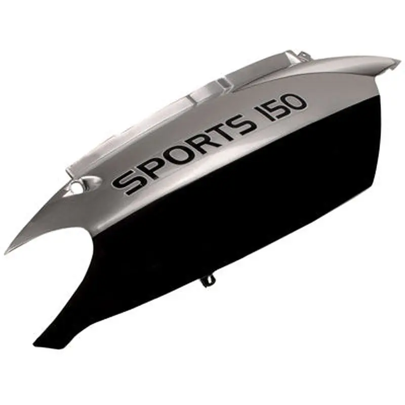 Body Panel - Right Side Panel for Tao Tao Scooter CY150D Lancer, 150 Racer - BLK/SIL