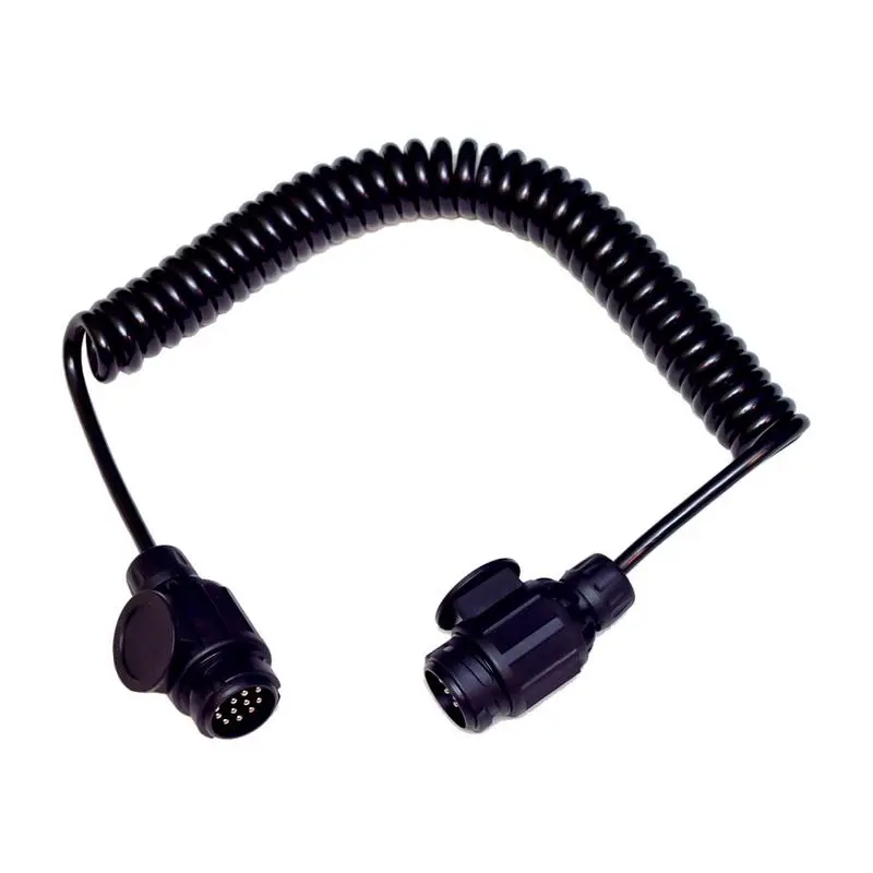 Spiral Extension Cable 7M, 13 / 13 Pin, Male / Male - Sparex Part No. S.164654