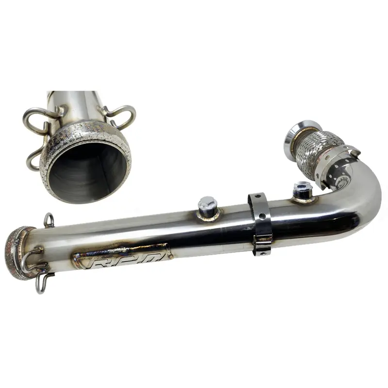 Can-Am Maverick X3 Turbo R & RR RPM Big Mouth Cat Delete Bypass Mid Race Pipe