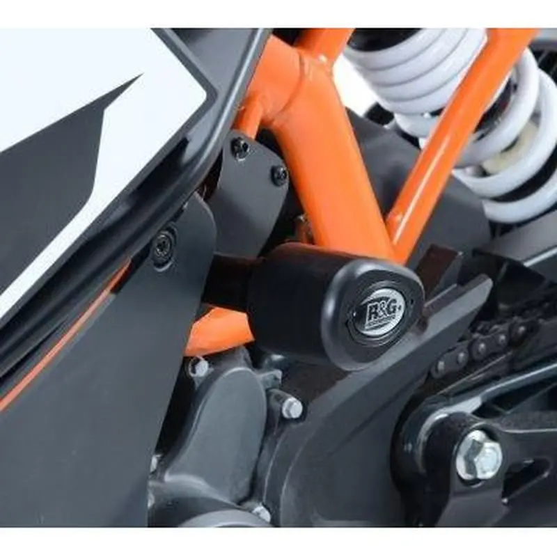R&G Racing White Aero Style Crash Protectors CP0377WH