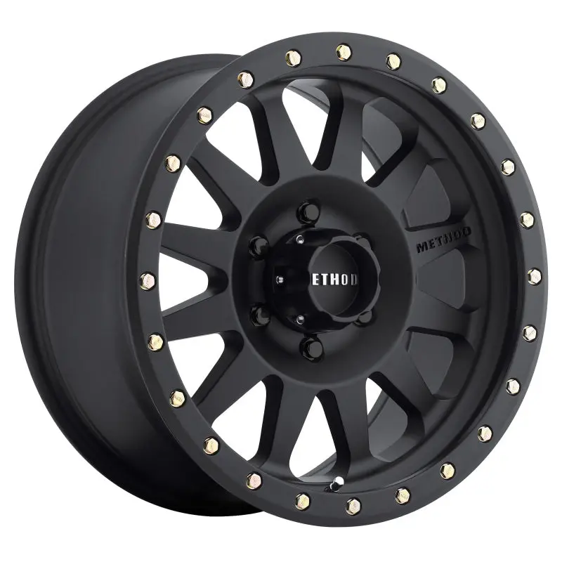 Method MR304 Double Standard 15x8 -24mm Offset 6x5.5 108mm CB Matte Black Wheel