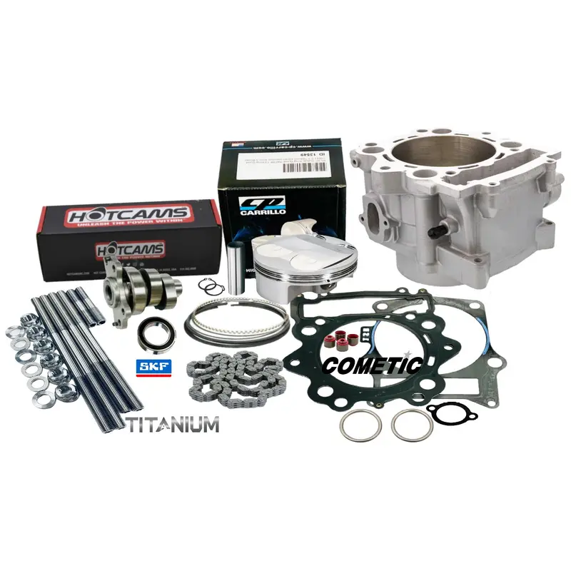 09+ Raptor 700 Top End Rebuild Kit Hotcam Stock Cylinder Piston Stage 1 Hot Cam