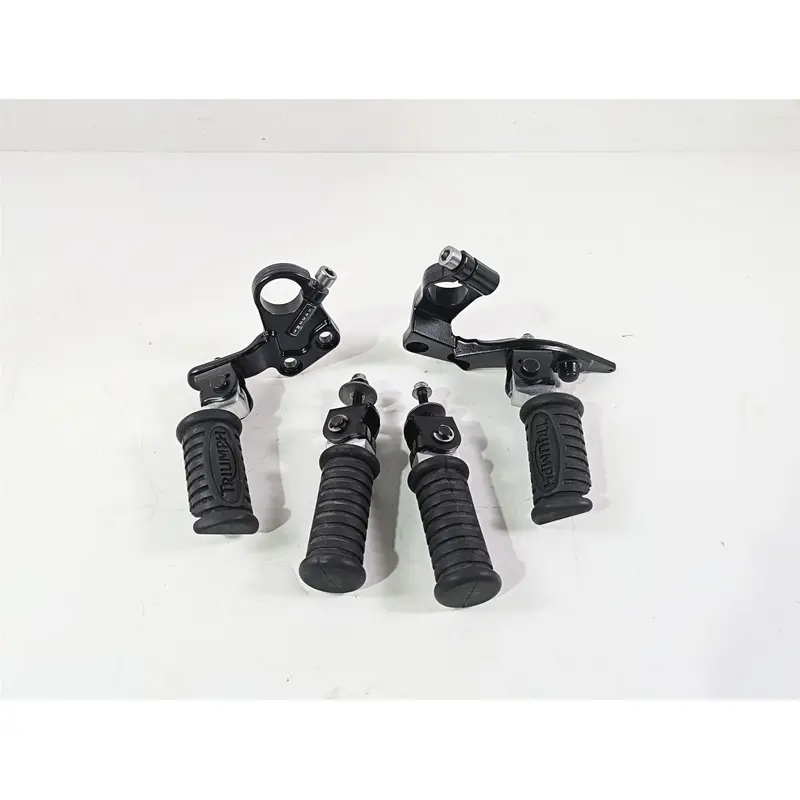 2013 Triumph Bonneville Front Rear Footpeg Rest Set T2070807 T2070806